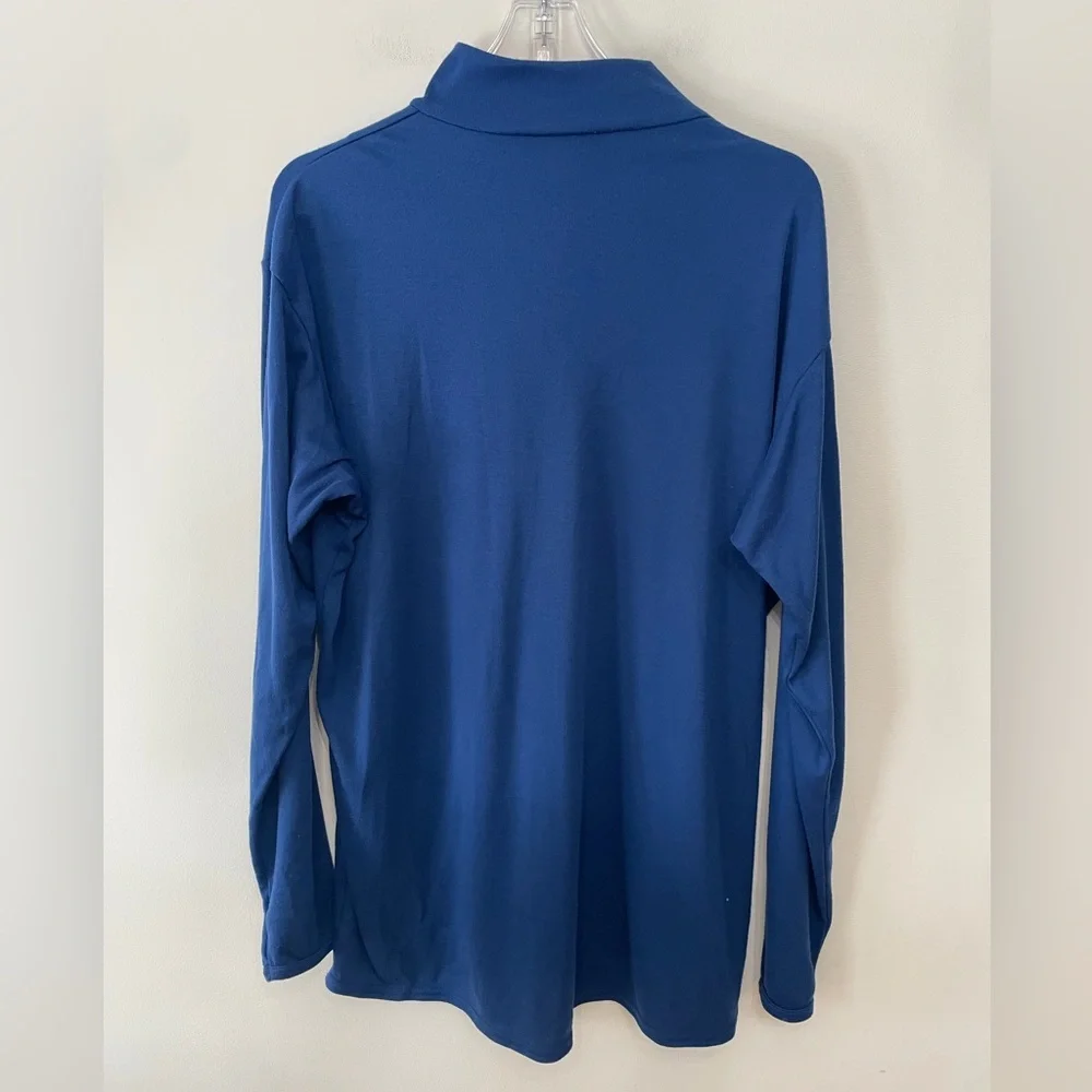 Vtg Patagonia Capilene 1/4 Zip Shirt Navy Blue Baselayer USA Made Men’s XL
